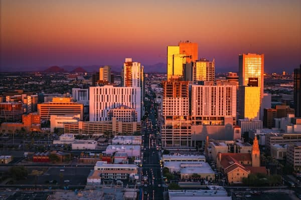 Phoenix skyline