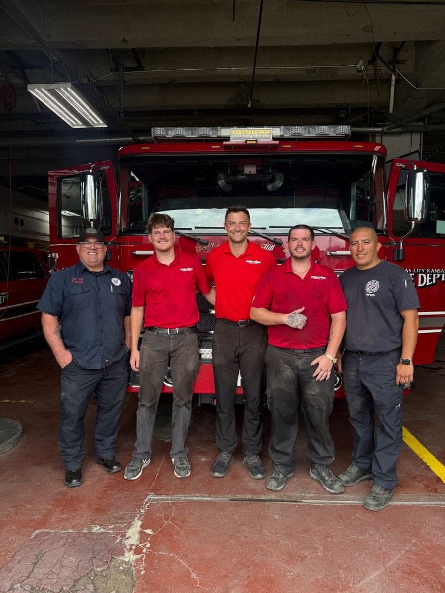Jamie Kostelac LinkedIn post, 10 years ago I was waiting to get accepted by KCKFD during a hiring freeze.